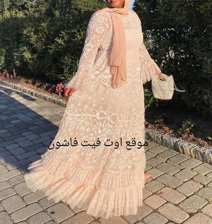 فساتين دانتيل روعة 2024 موديلات فساتين دانتيل جديده